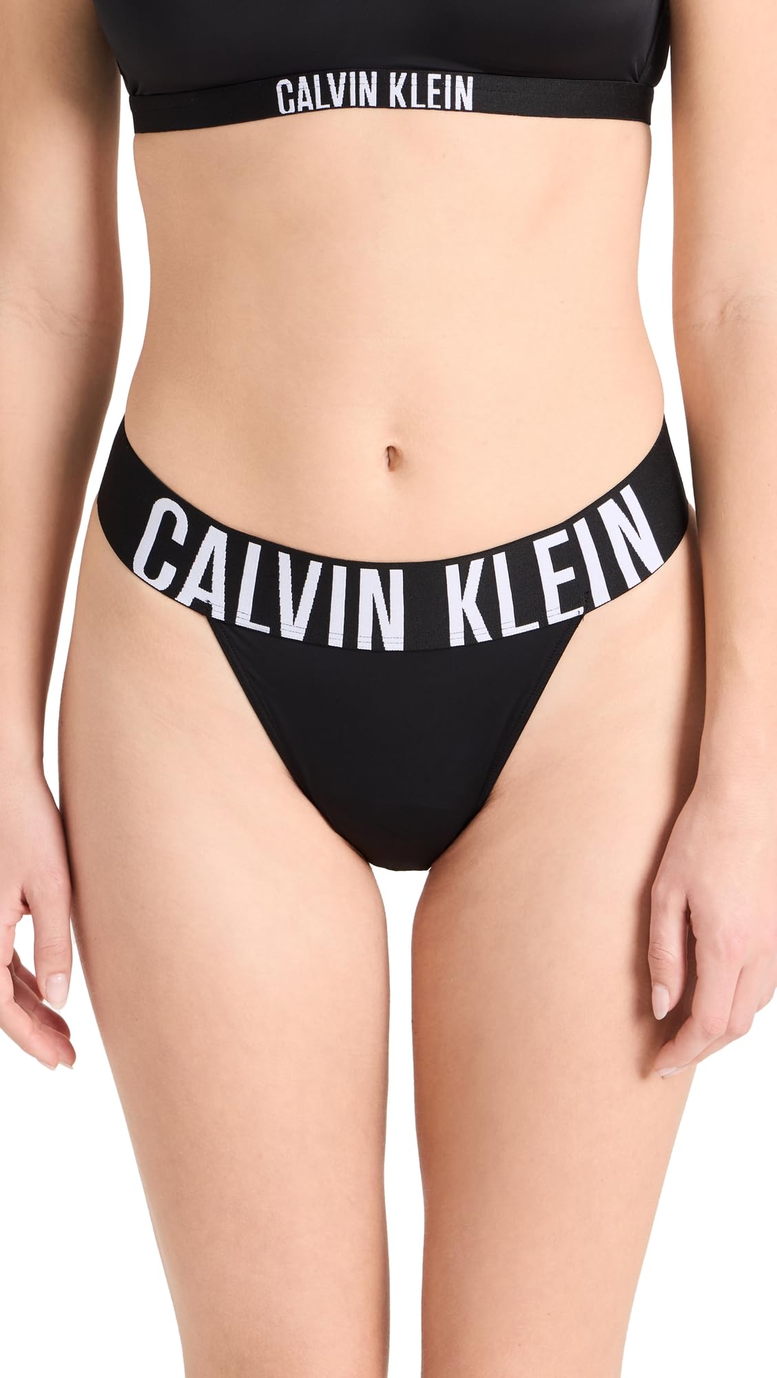 Calvin Klein womens Intense Power Micro High-leg Thong