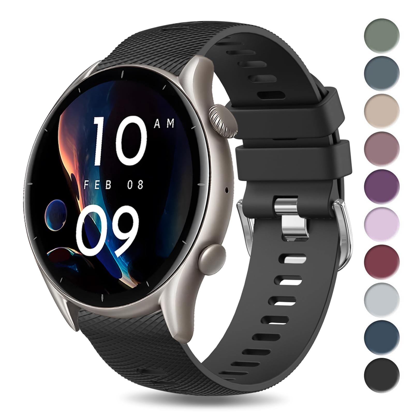Vancle Cinturino per Amazfit GTR 2/GTR 3/GTR 4