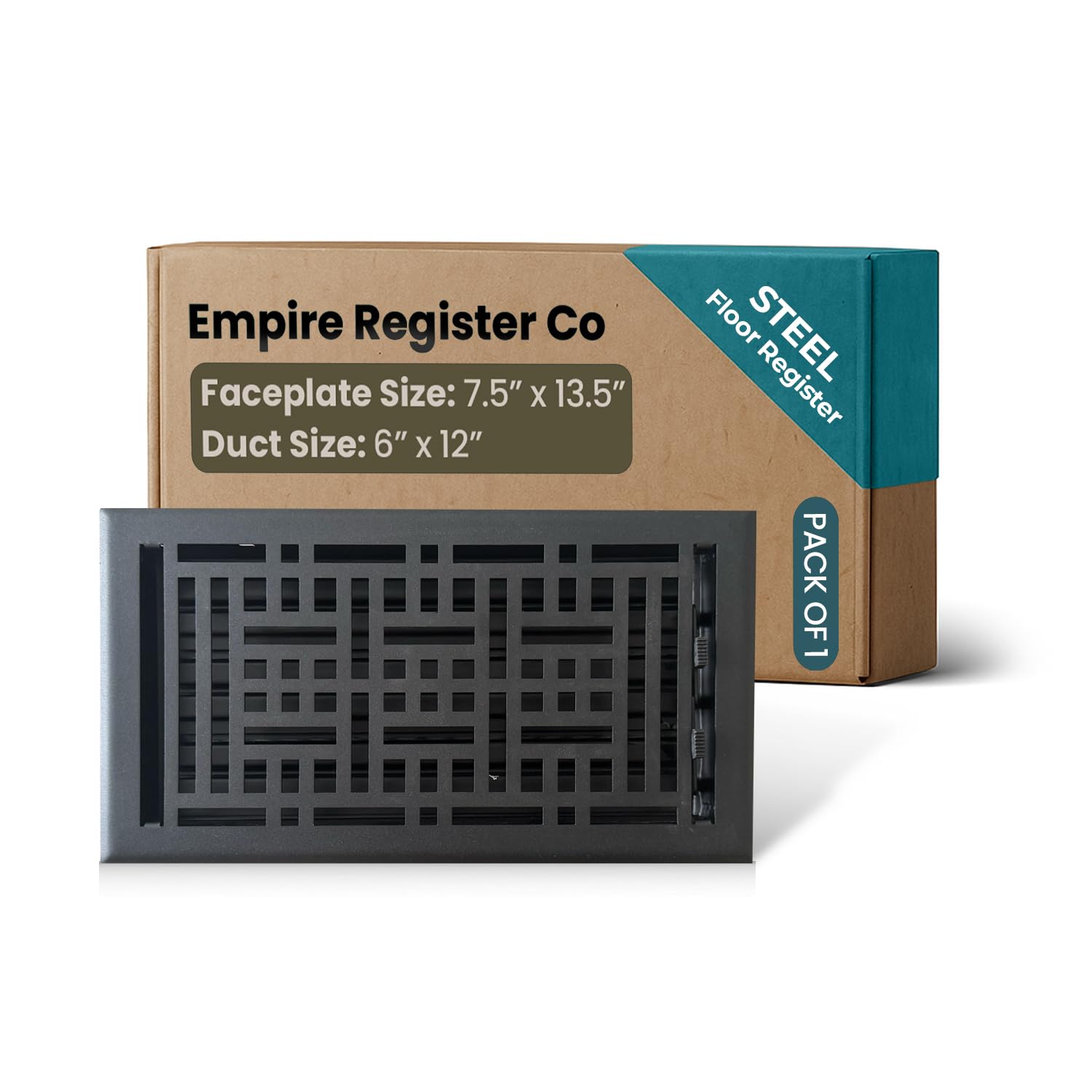 Photo 1 of Empire Register Co. 6" x 12" Floor Vent Cover