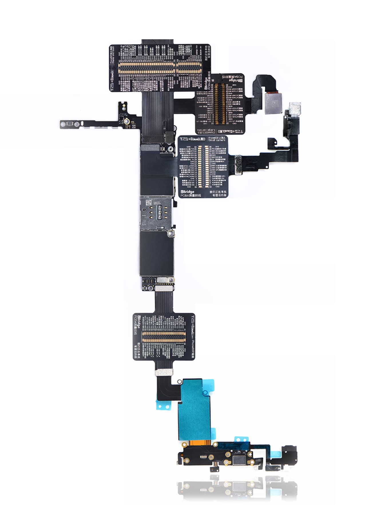 Best Shopper - Replacement iBridge Motherboard Resistance/Voltage/Signal Test Extension Cable Compatible for iPhone 6S Plus (Qianli)-image-42