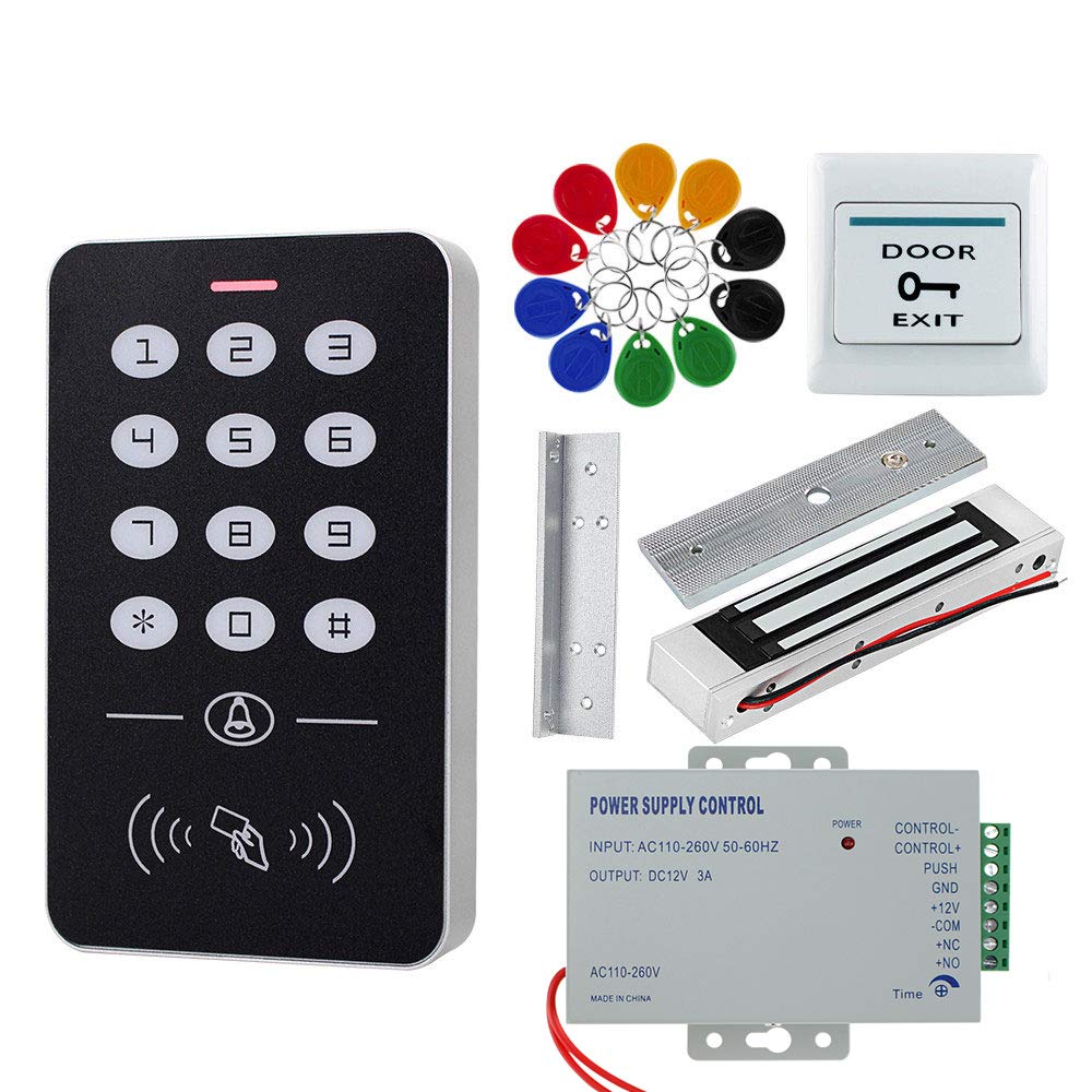 Buy LEXI Complete Access Control Set, 125KHz RFID Keypad(1000 Users