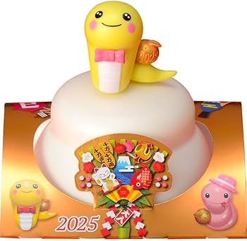 Amazon.co.jp: 越後製菓 干支 マスコット付き 鏡餅 丸餅入 招福干支 Amazon.co.jp: 越後製菓 干支 マスコット付き 鏡餅 丸餅入 招福干支