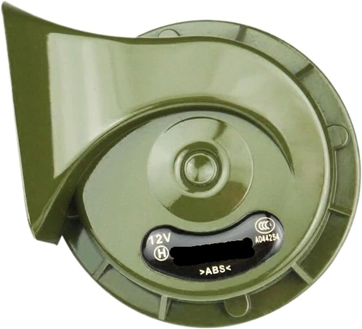 New 12V Car Snail Horn Waterproof Loud Sound High Bass