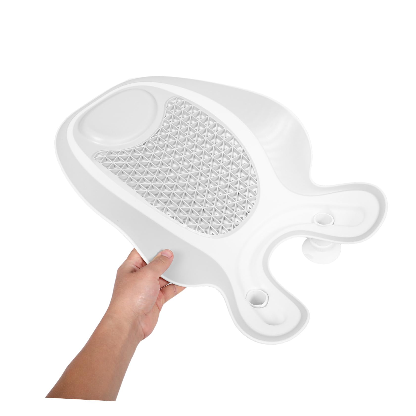 BESPORTBLE Siège de Bain Portable pour Garçon Fille Dossier Inclinable Vidange Rapide Usage Quotidien et Voyages