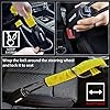 KRASER KR882Y Steering Wheel Lock Seat Belt Anti-theft Device, More Visible Flexible Steel Cable Loop Hitch, Universal Inmovilitzer Anti Theft Lock Device for Vehicle Car, Truck, Van, Motorhome Camper #2