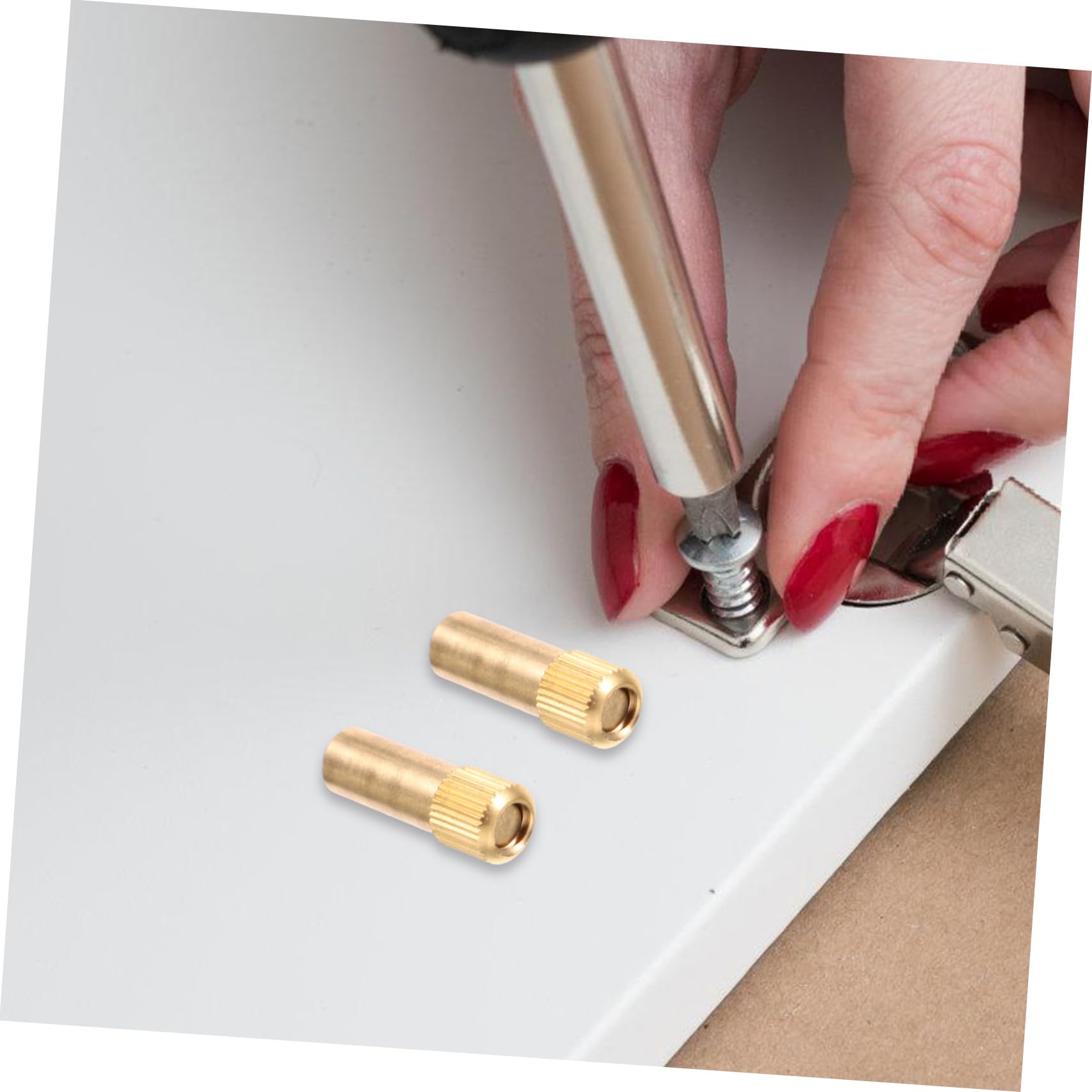 Pack De 48 Clavijas De Estante Florentinas De Acero Bronce 5 Mm - Soporte Para Estanterías De Cocina Hafele