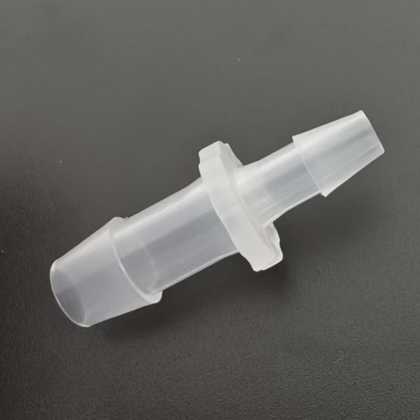 PP Hose Barb Reducer Fittings - 25 Pack Straight Connector for Water, and Aquarium Use(1/4inch-3/8inch)