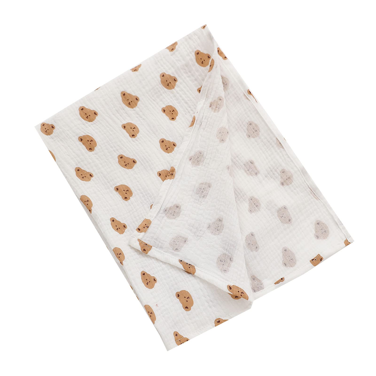 CQEAZ Baby Muslin Blanket For Boys & Girls Breathable & Skin-Friendly Wrap Soft Cotton- Muslin Blankets