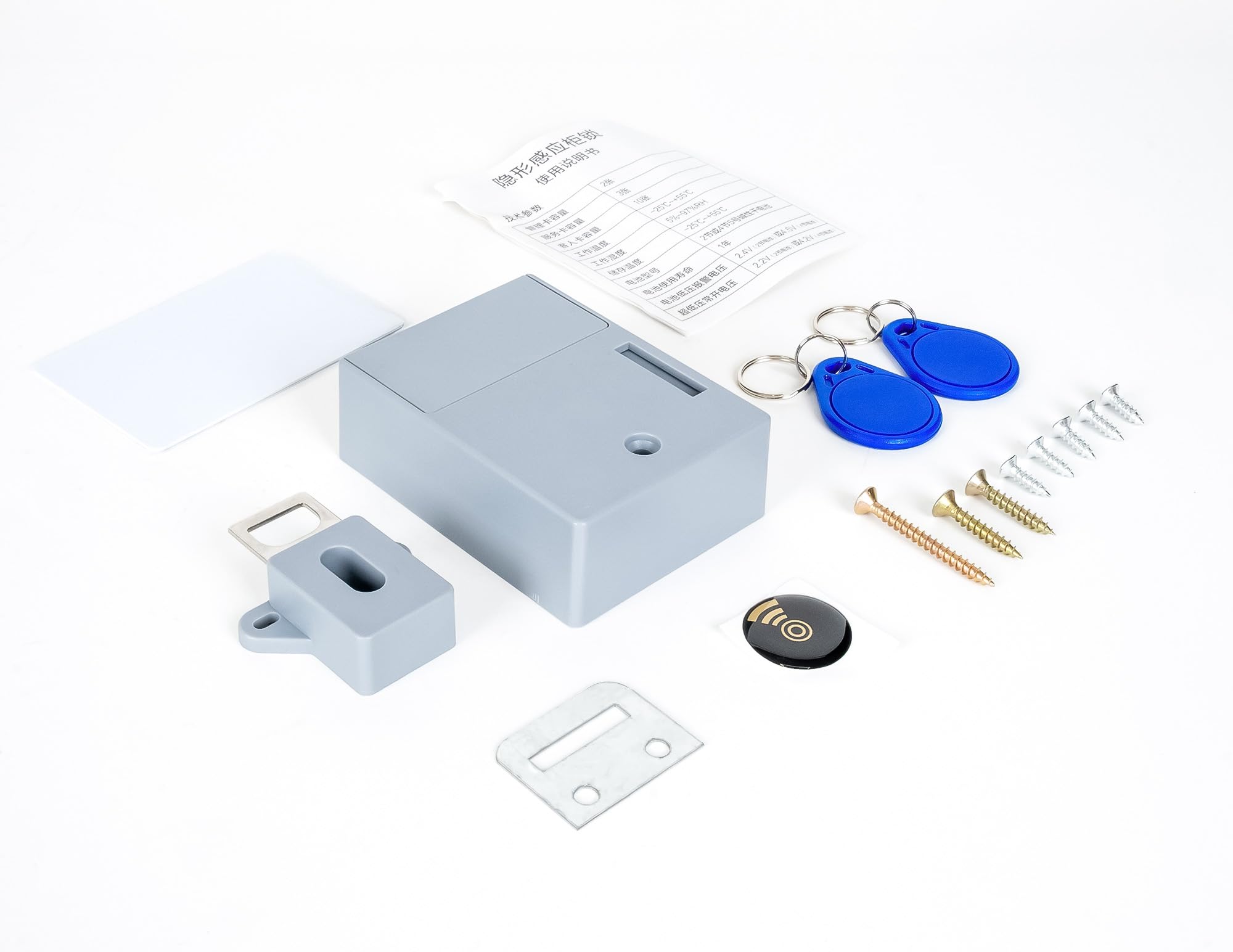 Bilgisanet 13.56 MHz RFID Elektronik Dolap Ve Çekmece Kilidi – MIFARE Kart & Etiket Destekli, Anahtarsız Dolap Güvenliği