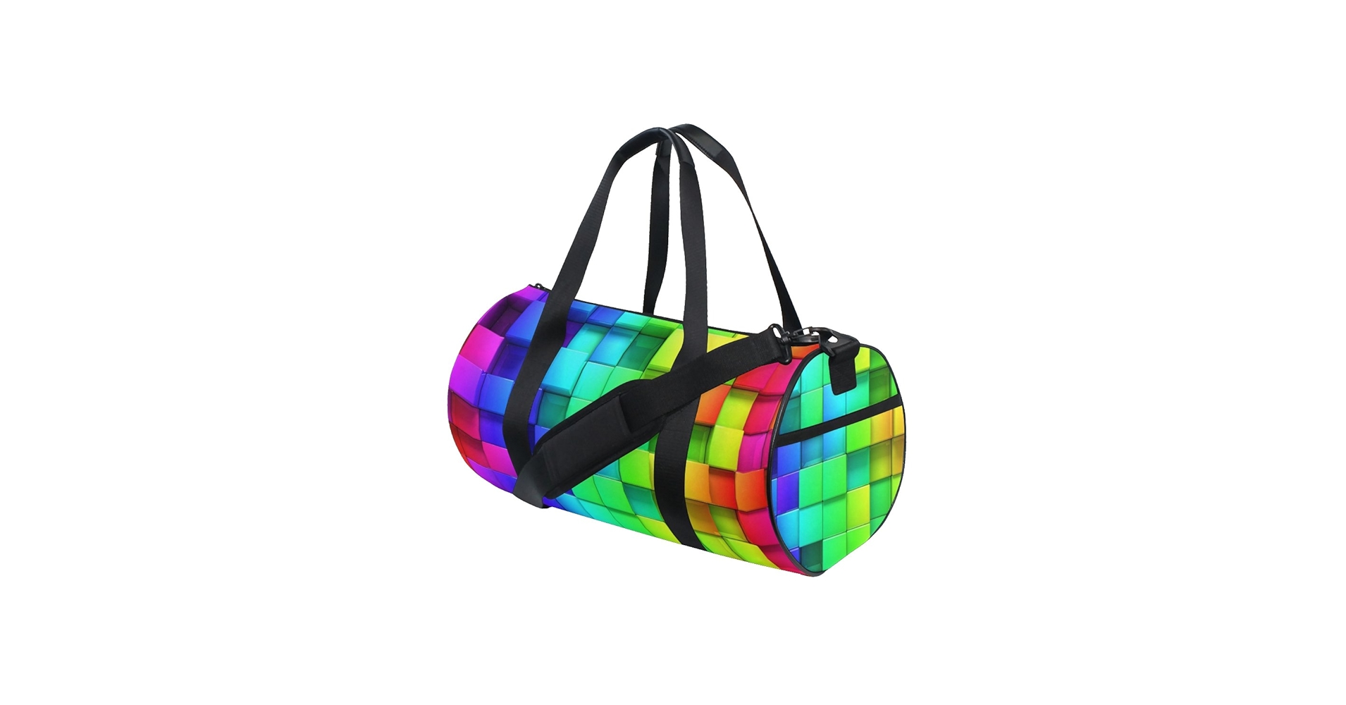 チェック柄ボストンバッグ 大容量 THEBRO チェック柄ボストンバッグ 大容量 - メルカリ