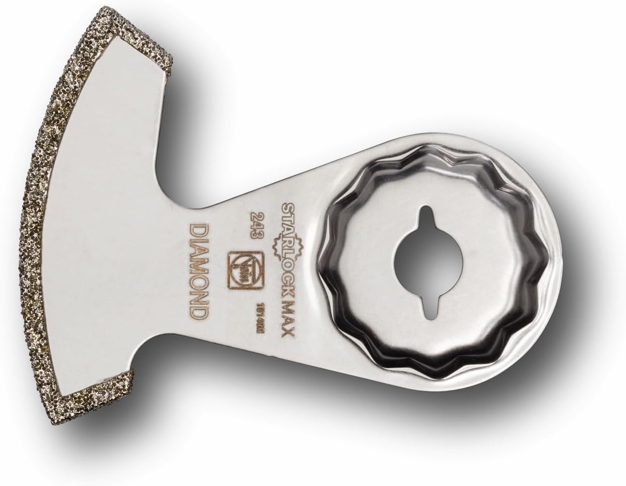 FEIN Diamant-Sägeblatt, StarlockMax Aufnahme, VE 1 St., Segmentiert. Schnittbreite ca. 2,2 mm. Hervorragende Standzeit