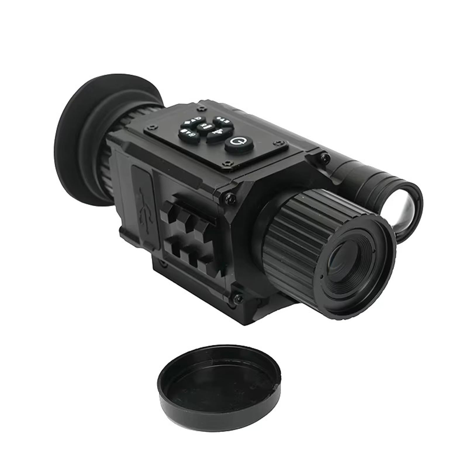 Luneta noktowizyjna, Cyfrowy monokular noktowizyjny na podczerwień do polowań, Powiększenie 1X-4X, Iluminator IR 850nm, Zapisz zdjęcia i filmy