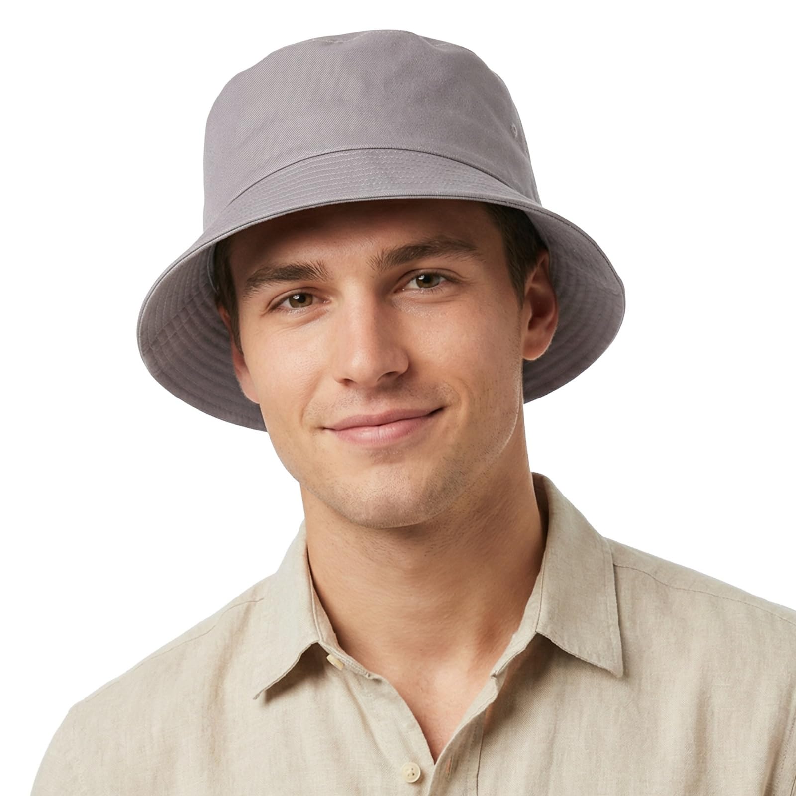 HIQIU Umkehrbarer Fischerhut Unisex Reversibel Bucket Hat Sonnenhut Sommerhut Faltbarer Eimer-Hut Outdoor Freizeithut for Damen Herren