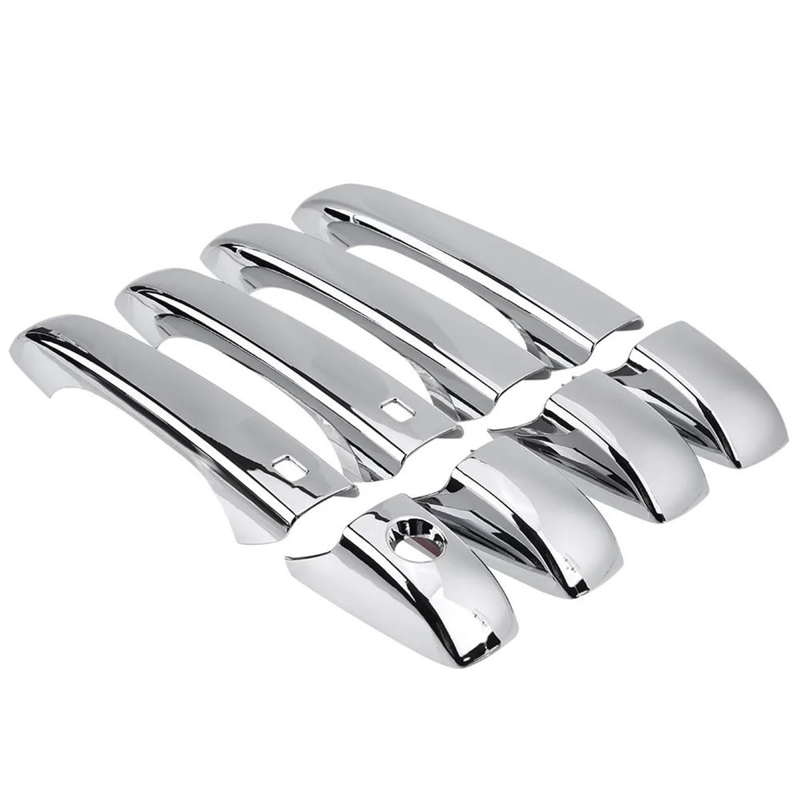 HETEVSCCK for Jeep for Grand Cherokee WK2 2011 2012 2013 2014 2015 2016 2017 8Pcs Chrome 4 Door Handle Covers