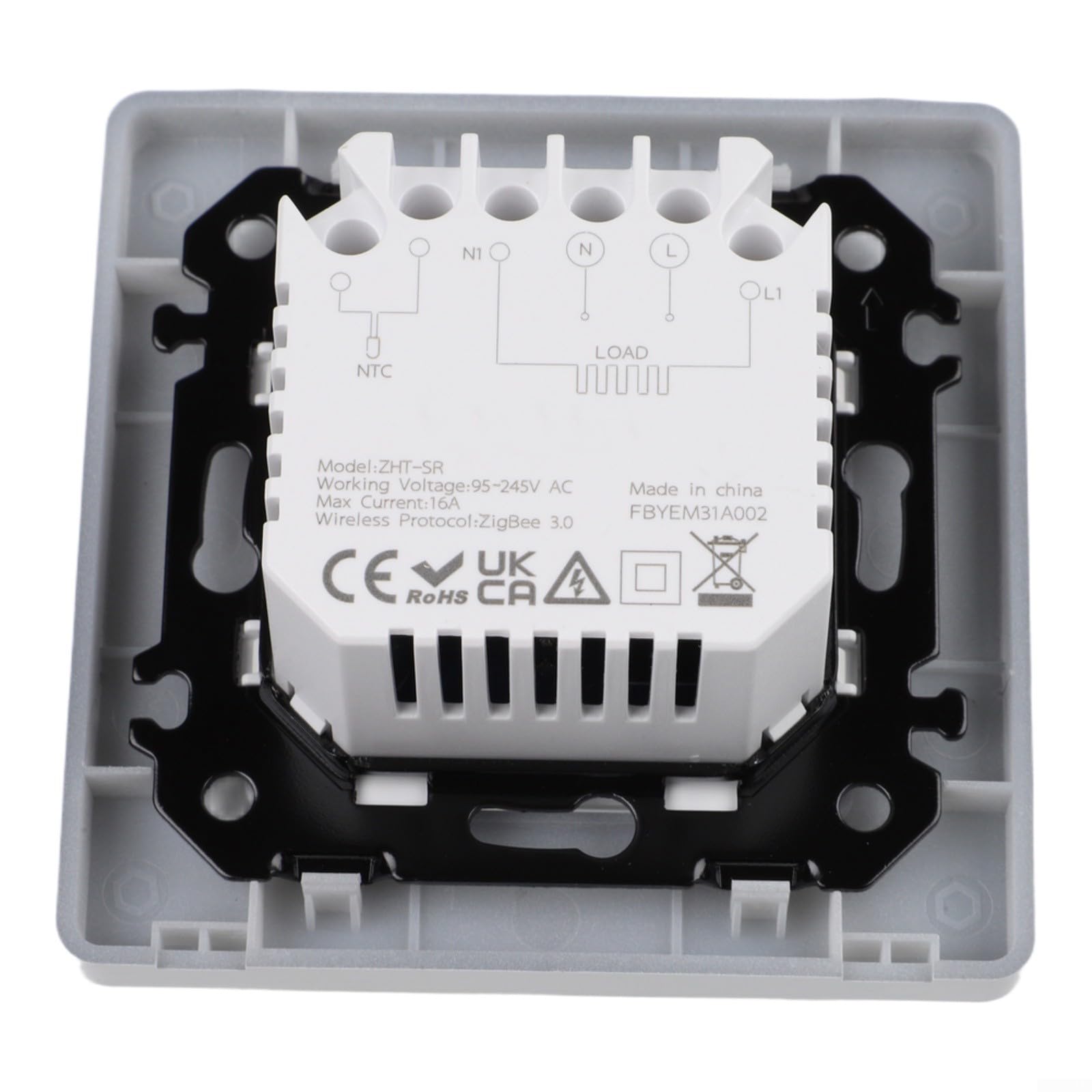 Custodia per console in nylon per PS5 Pro, copertura antipolvere impermeabile per stazione di gioco, per una custodia nera duratura contro fuoriuscite e detriti, 39 x 22 x 10 cm (GB bianco)