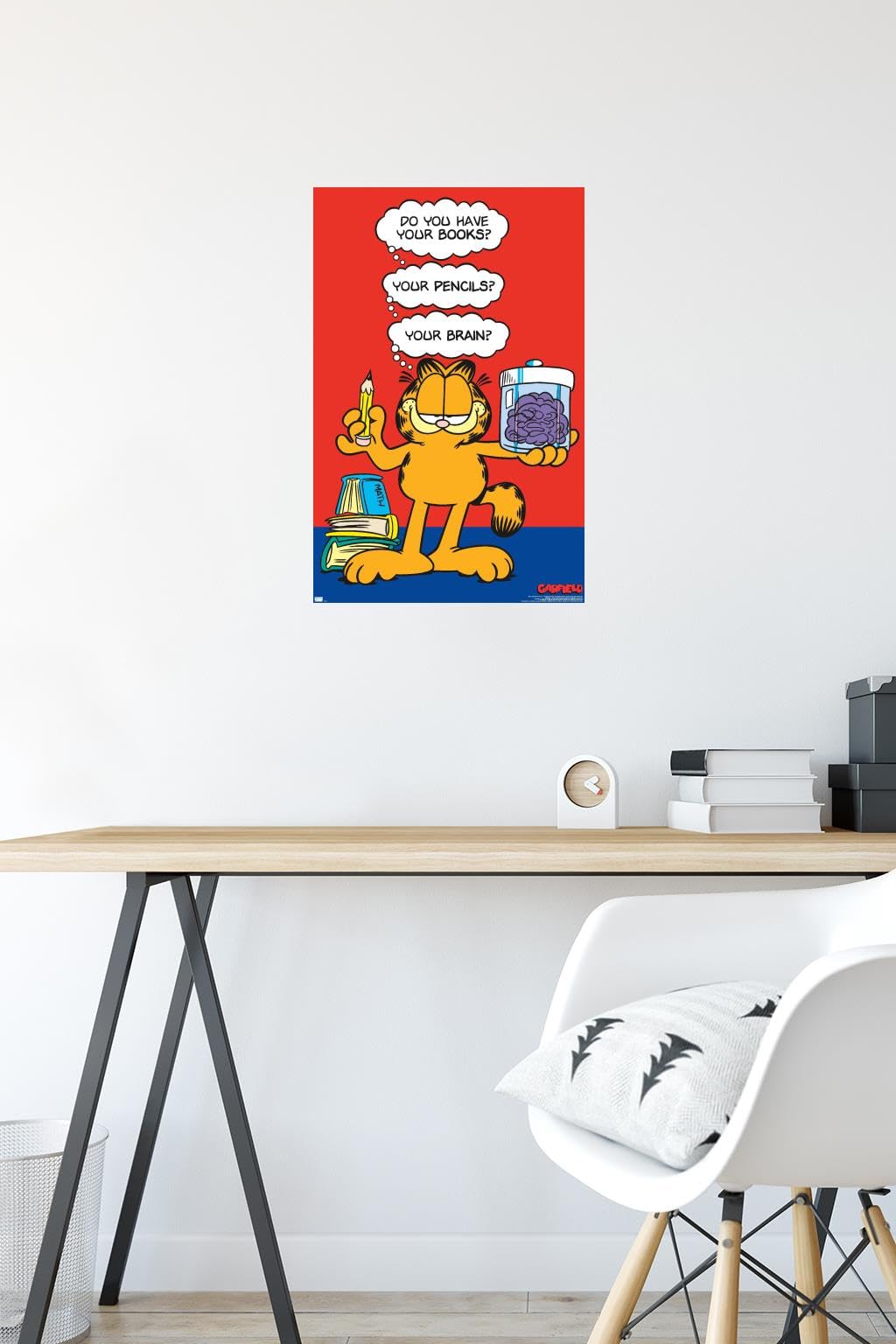 Amazon.com: Garfield - Brain Wall Poster, 22.4L