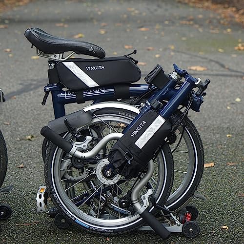 Vincita VOYAGE Frametas Voor Brompton Fiets  Blauw, Klein  1 L Fietsaccessoires 2250578864