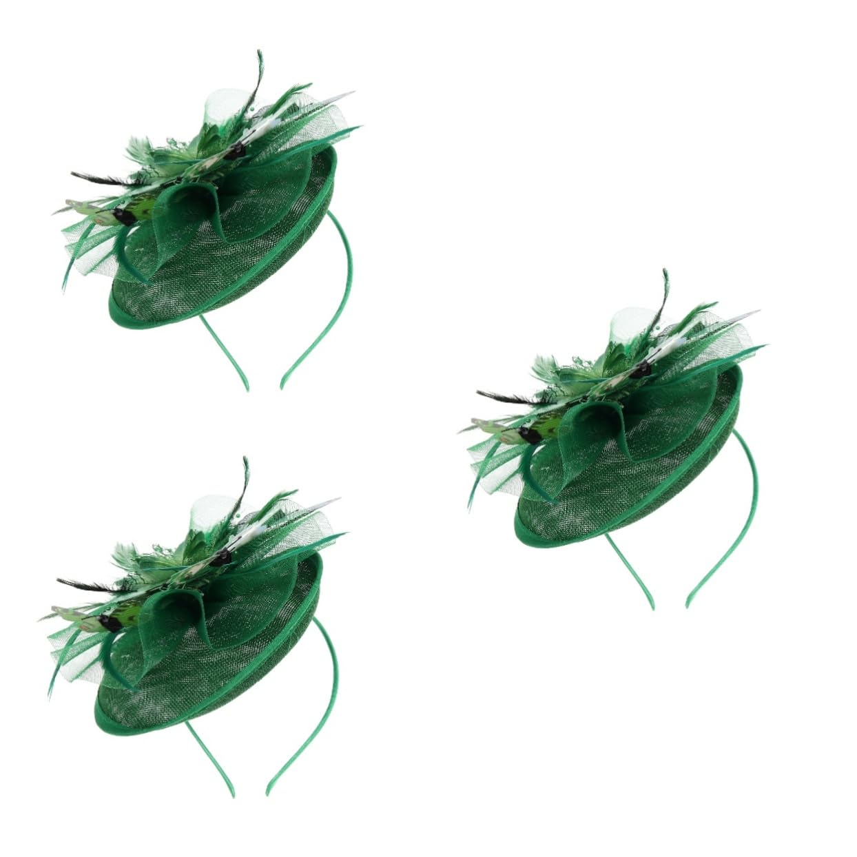 SOIMISS 3stücke Butterflies Fascinator Cocktail Hut Für Hochzeiten Und Teepartys Einstellbares Damen-haaraccessoire Bunten Farben Geeignet Für Festliche Anlässe Und Besondere Feiern