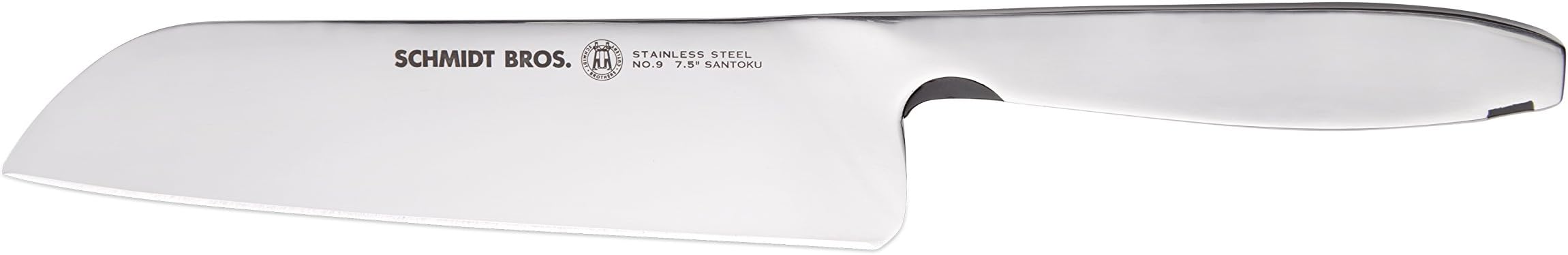 THE SCHMIDT BROTHERS Hudson Home Group No 9 Steel Cut Open Stock 7.5" Santoku Knife, Stainless Steel