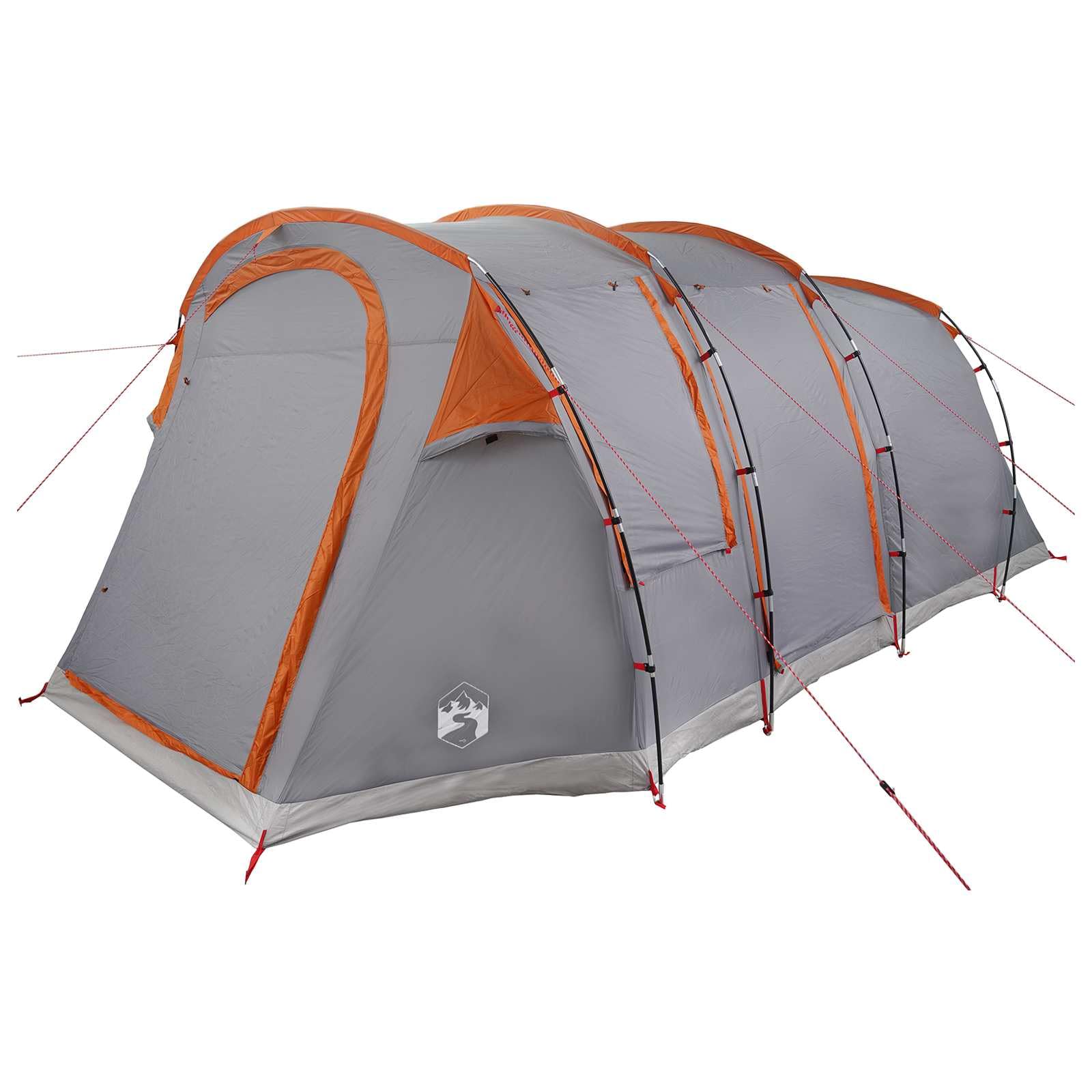 Tenda a 505 x 330 x 204 cm Grigio e Arancione