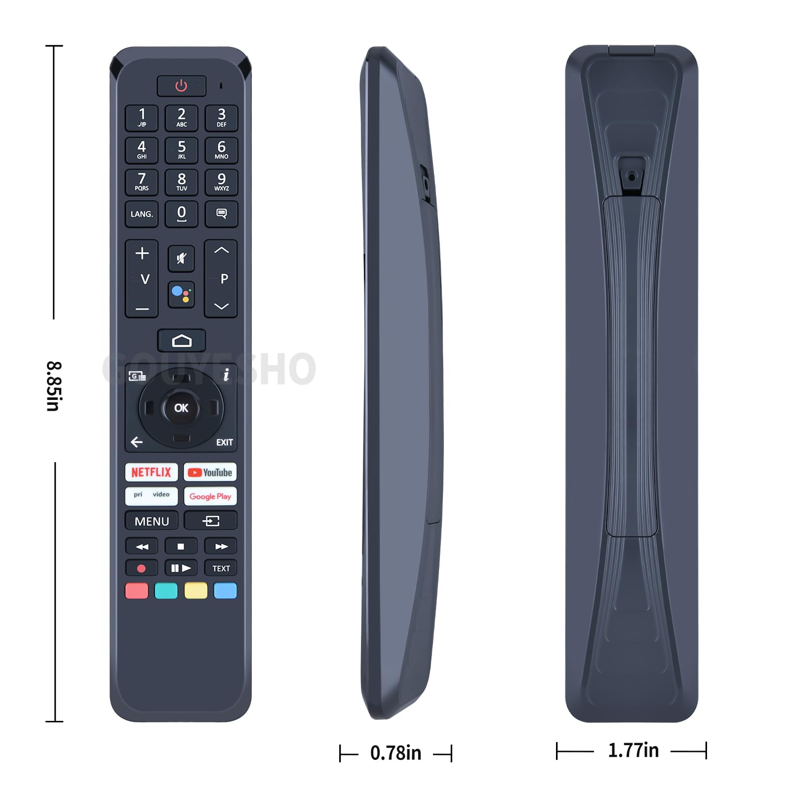 Telecomando Sostitutivo Per Medion Smart TV – Compatibile Con RC1822, MD-31505, X15515 E Altri – IR 3.0