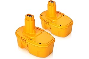 2Pack Dewalt DC9098 Replacement Battery 4500mAh