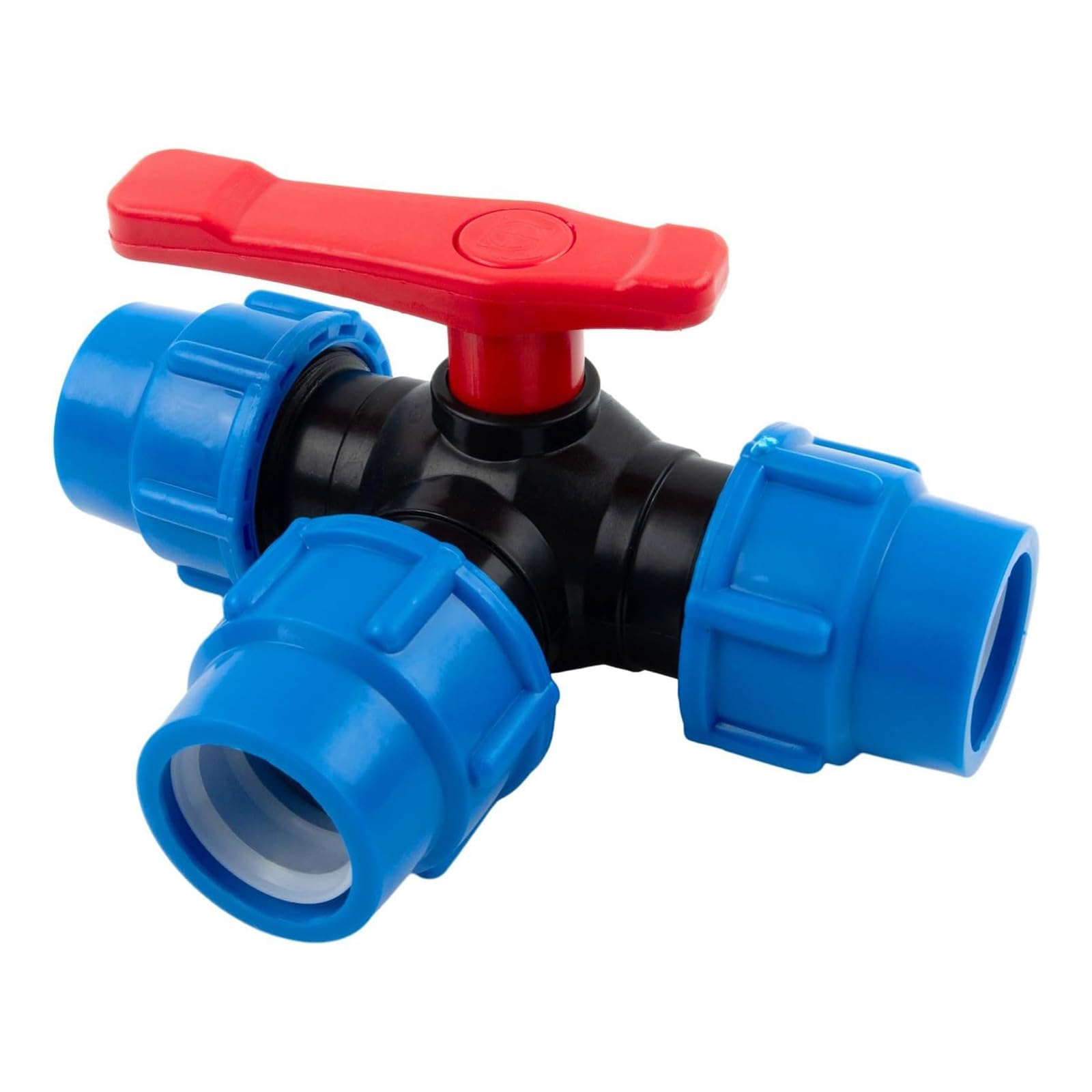 Multipurpose 32mm Sturdy Round Valves for Quick Connection in Garden Hose Systems Without Welding Needed Household Water Valves