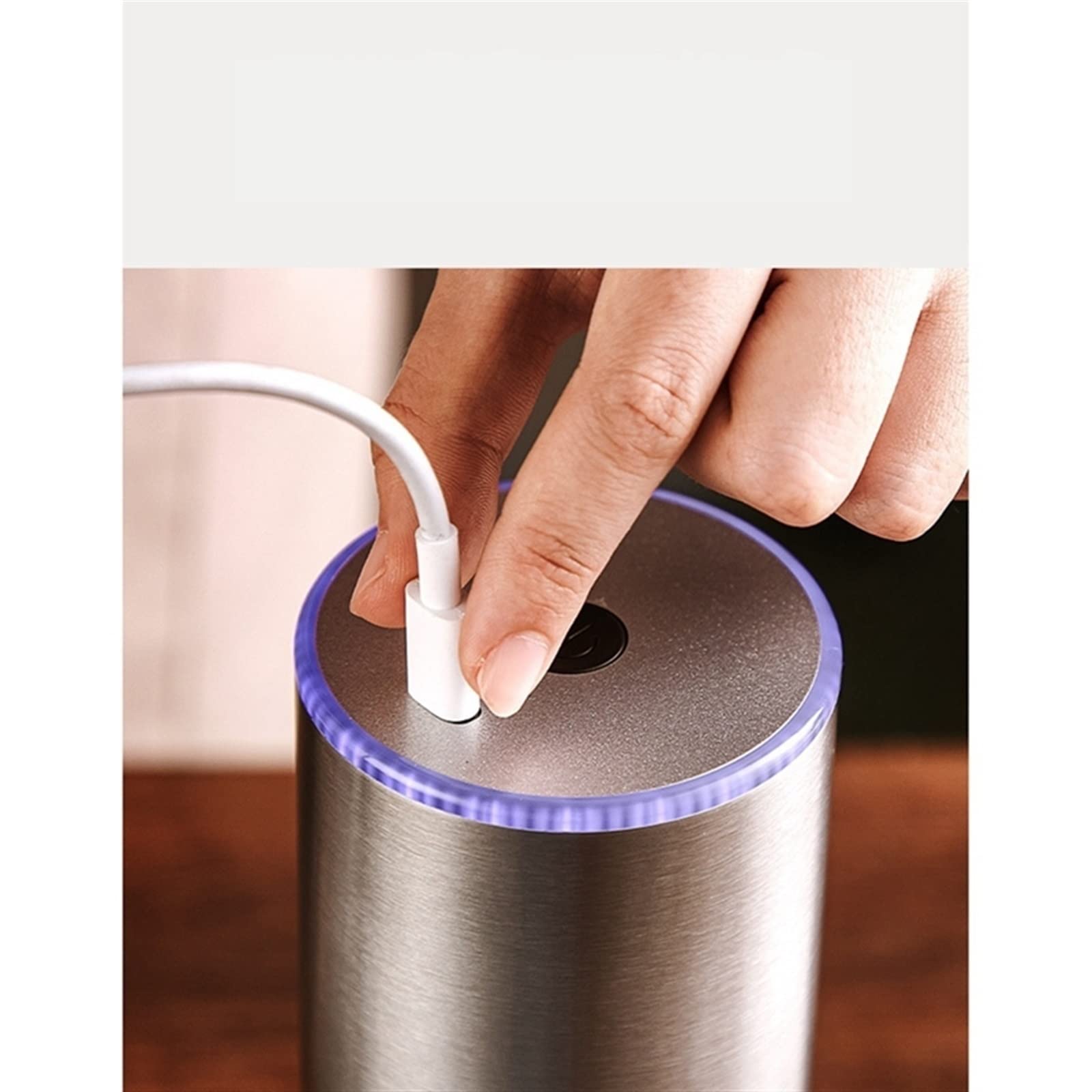 Dispenser Acqua Elettrico Pieghevole | Pompa Bottiglia 3 Modalità Con Tubo Silicone 50cm - Foto 8