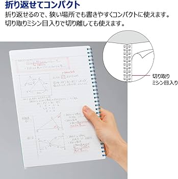 Amazon | コクヨ スパイラル罫線入りノート 5冊パック 10インチ