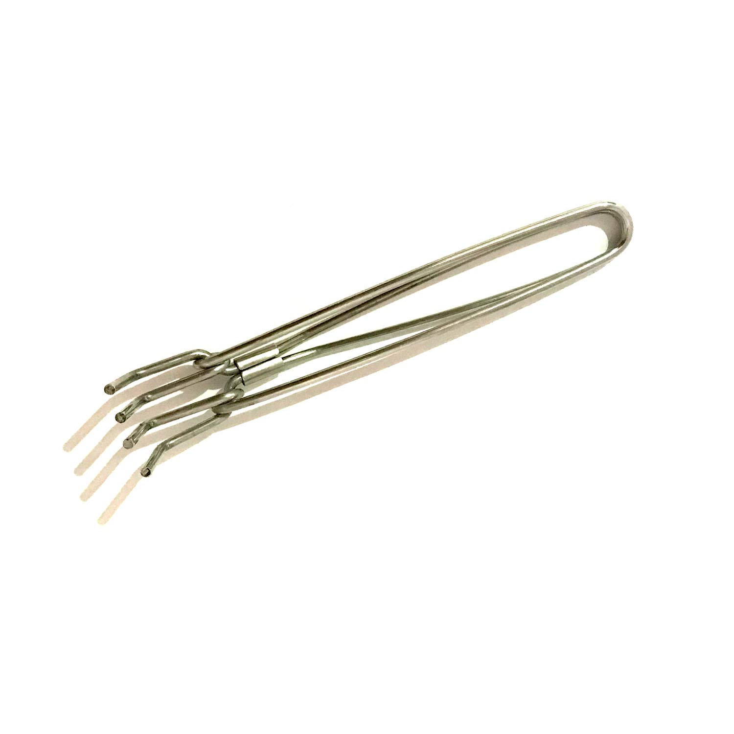 Kitchen Pakkad Stainless Steel Wire Hot Pan Gripper Food Serving Tong Plain Utility Pakkad Premium Sandasi Sansi Kitchen Smart Pincer Utensil holder