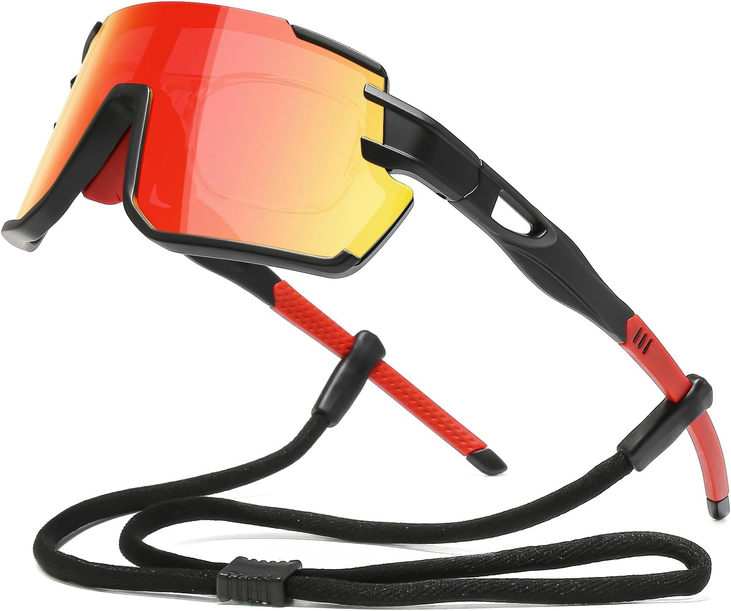 Suertree Polarized Cycling Sunglasses for Men Women UV Protection with Myopia Clip Baseball Biking Running MTB Sun Glasses