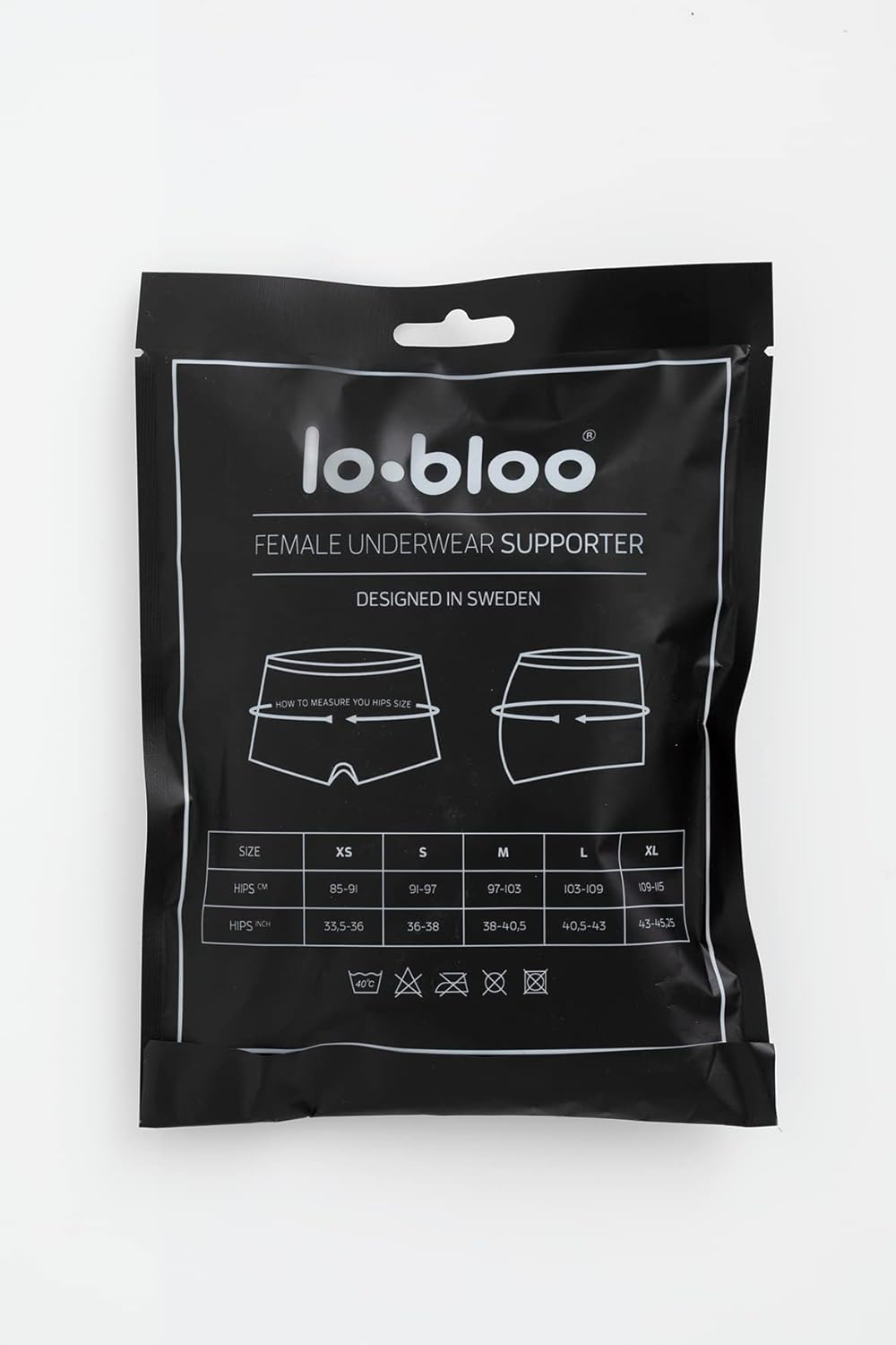 Women’s Athletic Cup Support Underwear Pelvic Protection, Cup goes on the outside Black, XS-XL