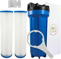 Filtro Água Poço Caipira Nascente Cisterna 1800 L/h 2 Refis