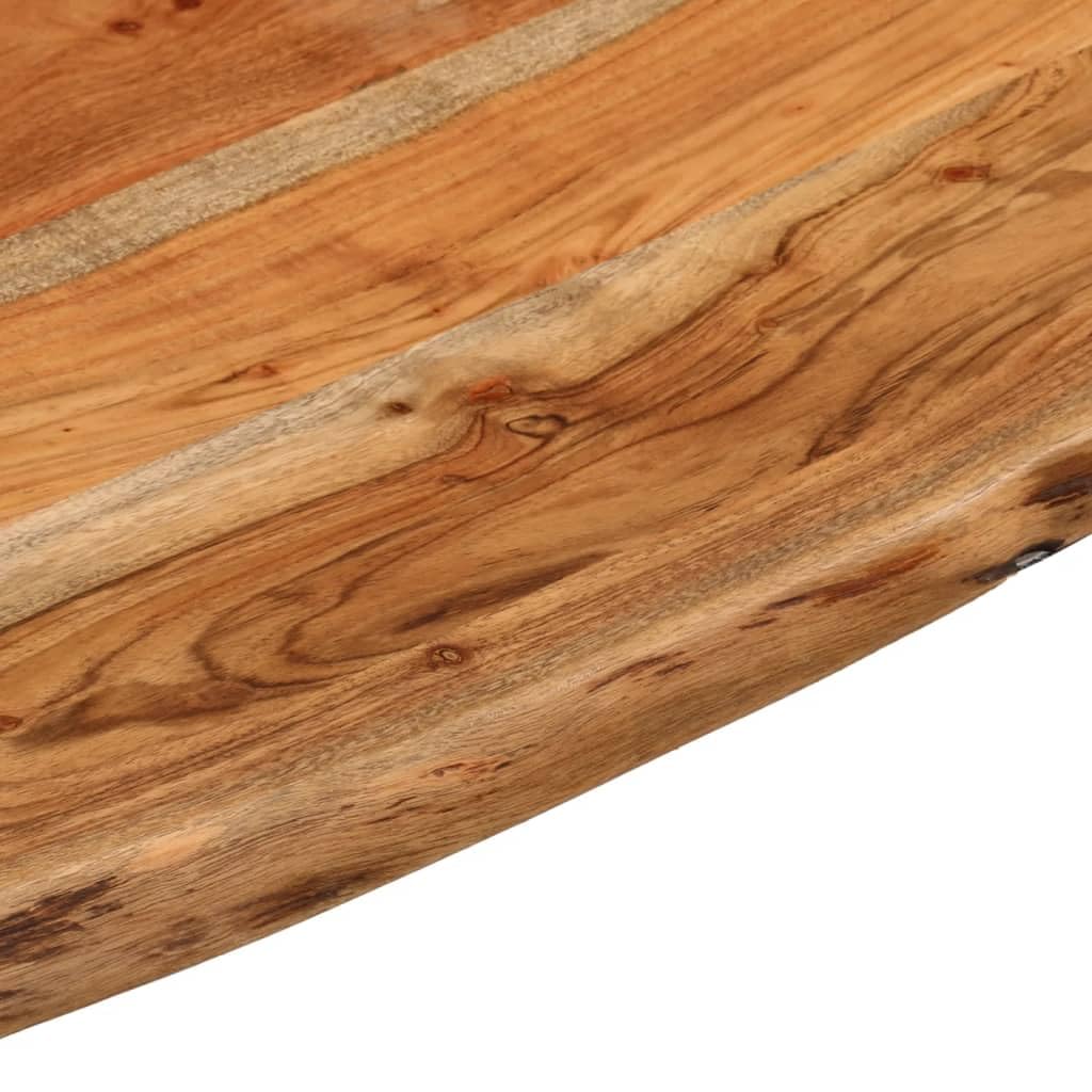 ShGaxin Piano Bagno 60x60x2,5 cm Quadrato Legno Massello di Acacia,Piano Bagno,Top Bagno Piano per Lavabo da Appoggio,Piano Lavabo Bagno-370258