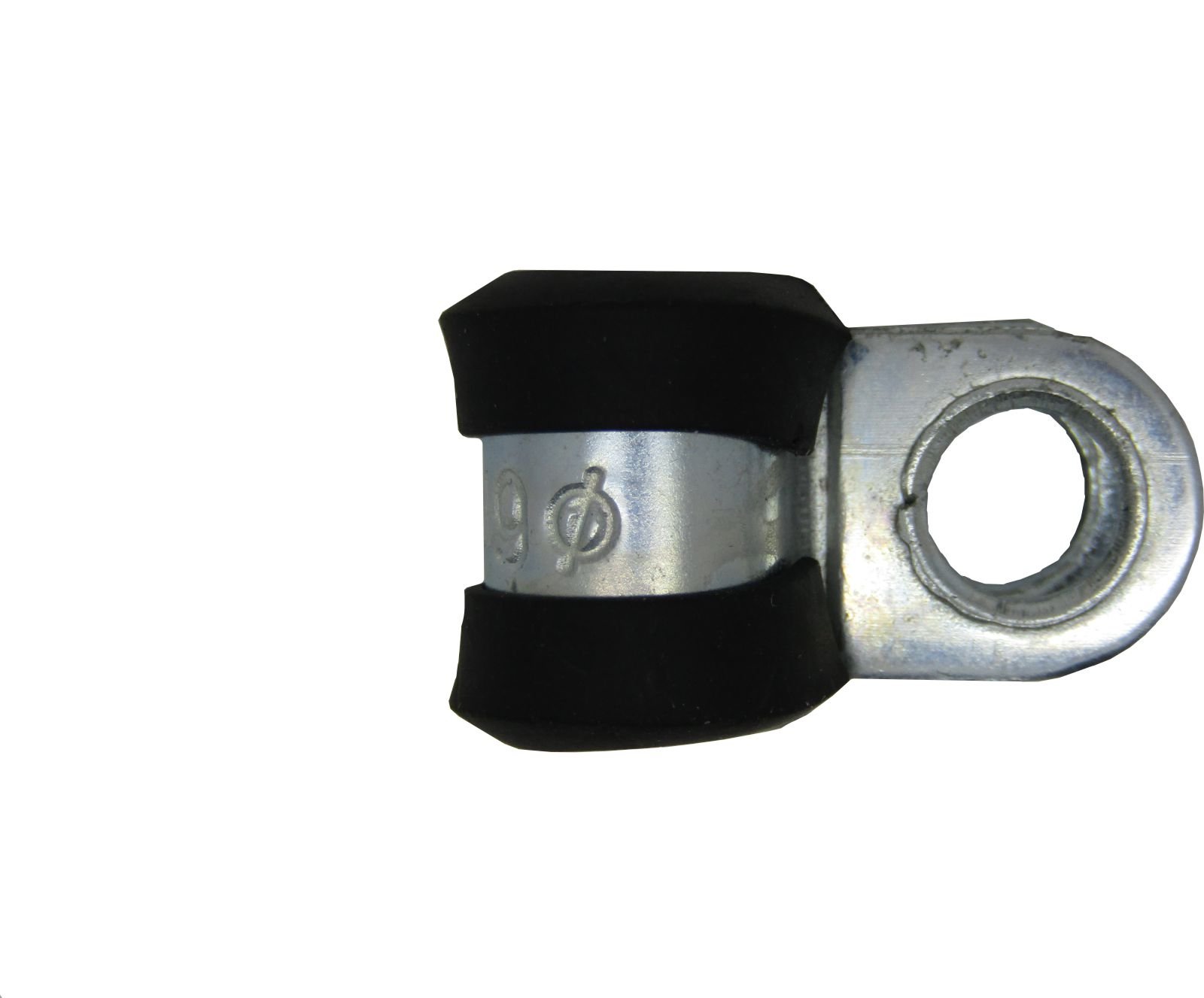 XtremeAuto® Rubber Line P-Clips Clamps for Cables/Pipes (10, 6mm)