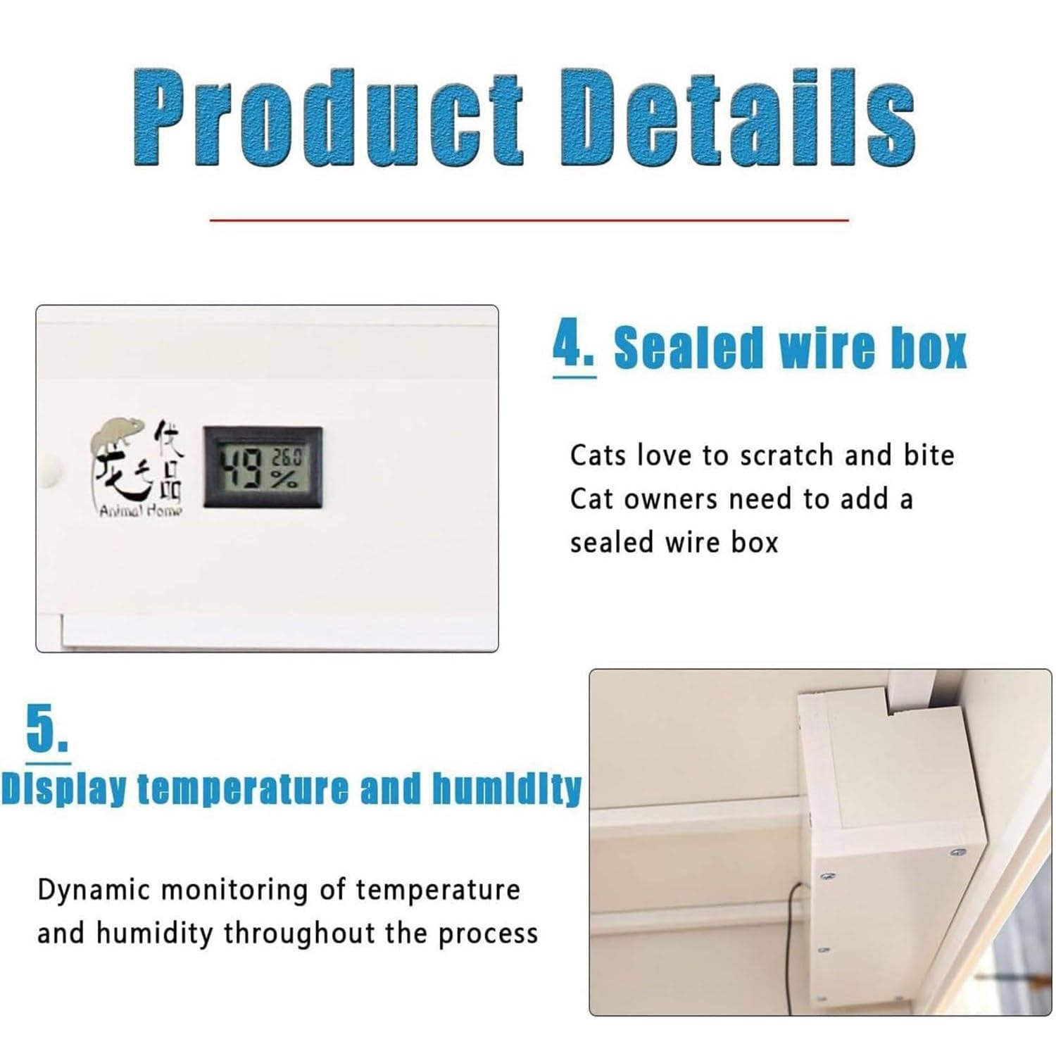 Incubatrice Per Gatti E Cuccioli, Incubatrice Per Animali Domestici Con Riscaldamento, A Temperatura Costante, 60 * 50 * 50cm