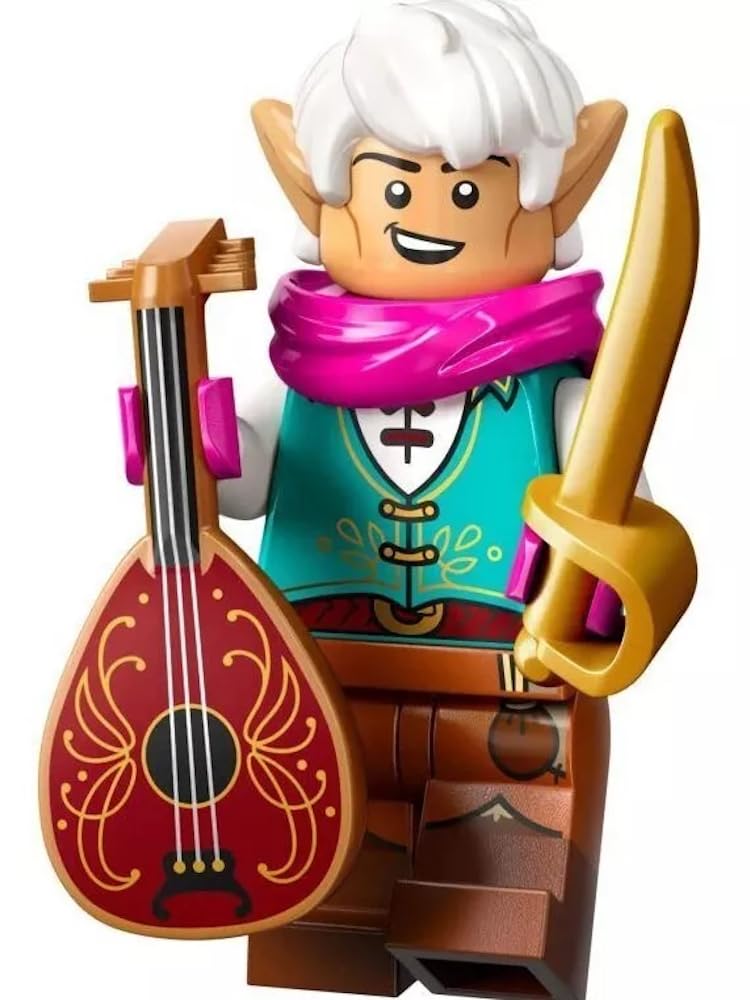 LEGO Dungeons & Dragons Halfling Bard Minifigure 71047 (Bagged)