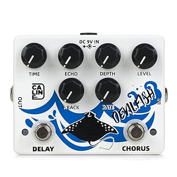 Caline　Devil Fish ディレイ・コーラスエフェクター Amazon.com: Caline DCP-03 DEVILFISH Chorus Delay Effect