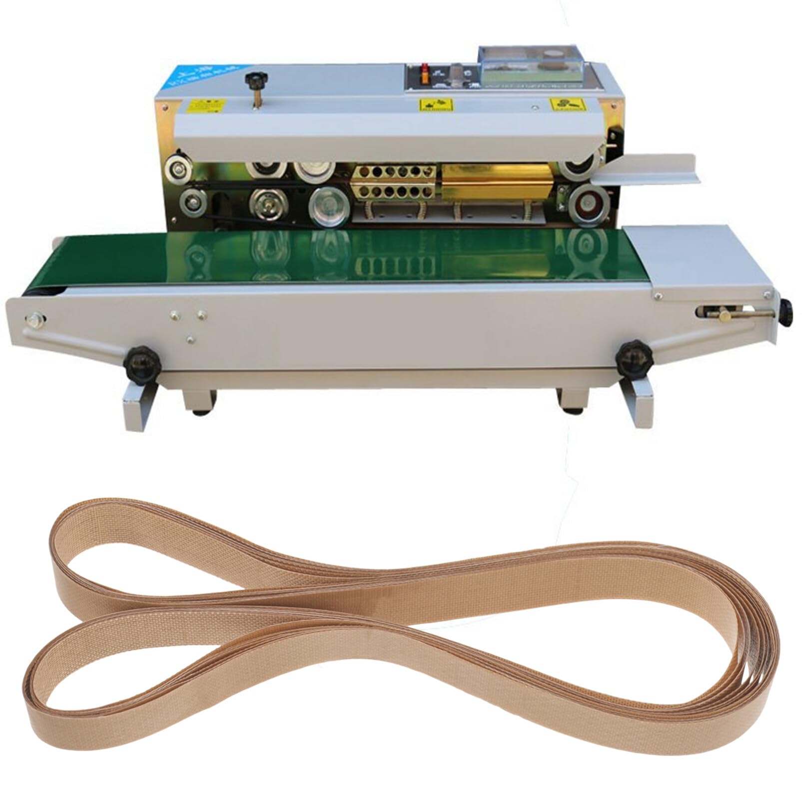 25pcs Sealer Sealing Strip Machine Sealing Tape Continuous Band Tapes Diy Sealing Tapes Sealing Machine Tape Seal Strip Continuous Band Strip Belt Heat Seal