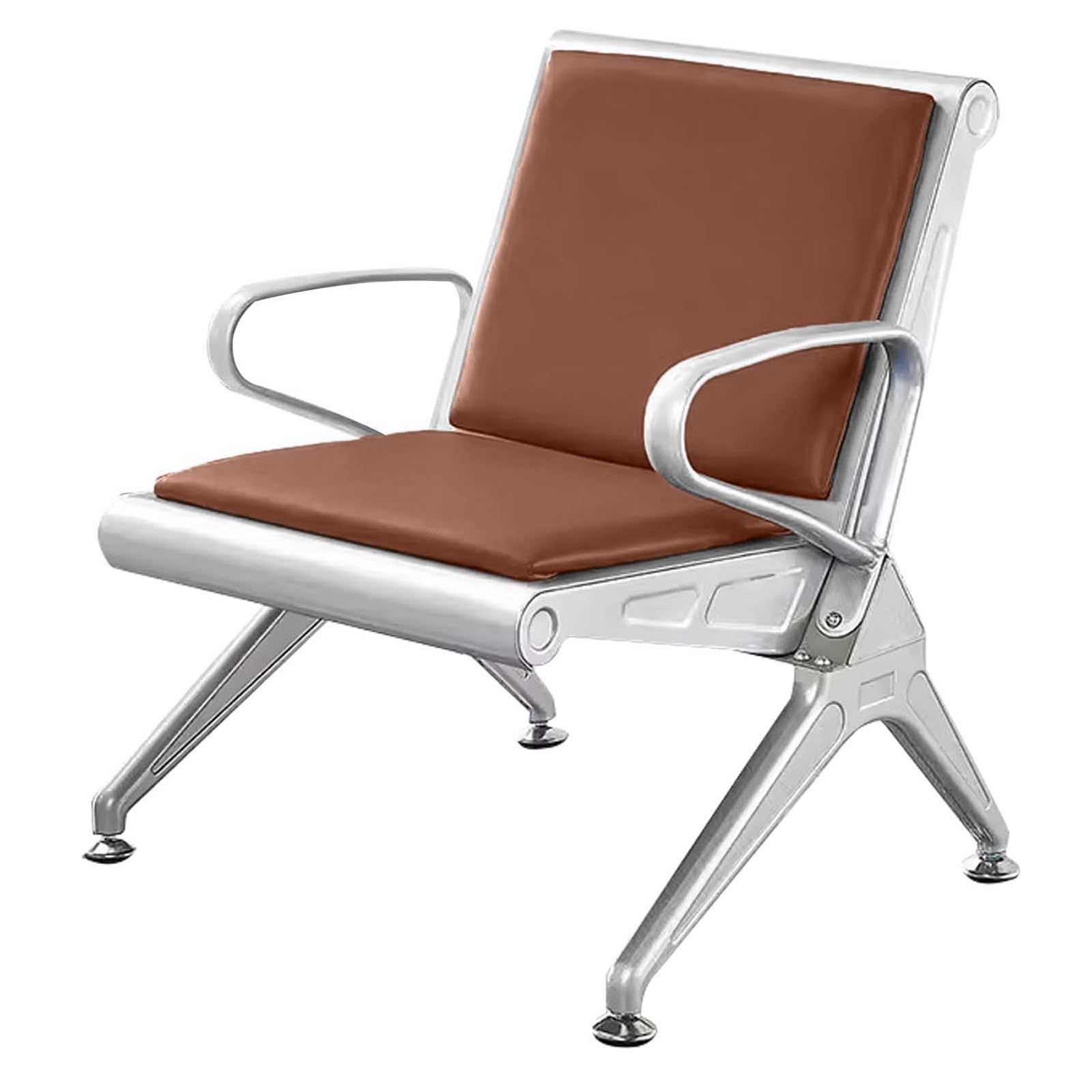 WDSOPK PU Waiting Room Chairs Airport Reception Seating with Backrests & Armrests - Comfortable Lobby Chairs Banks Salons Schools