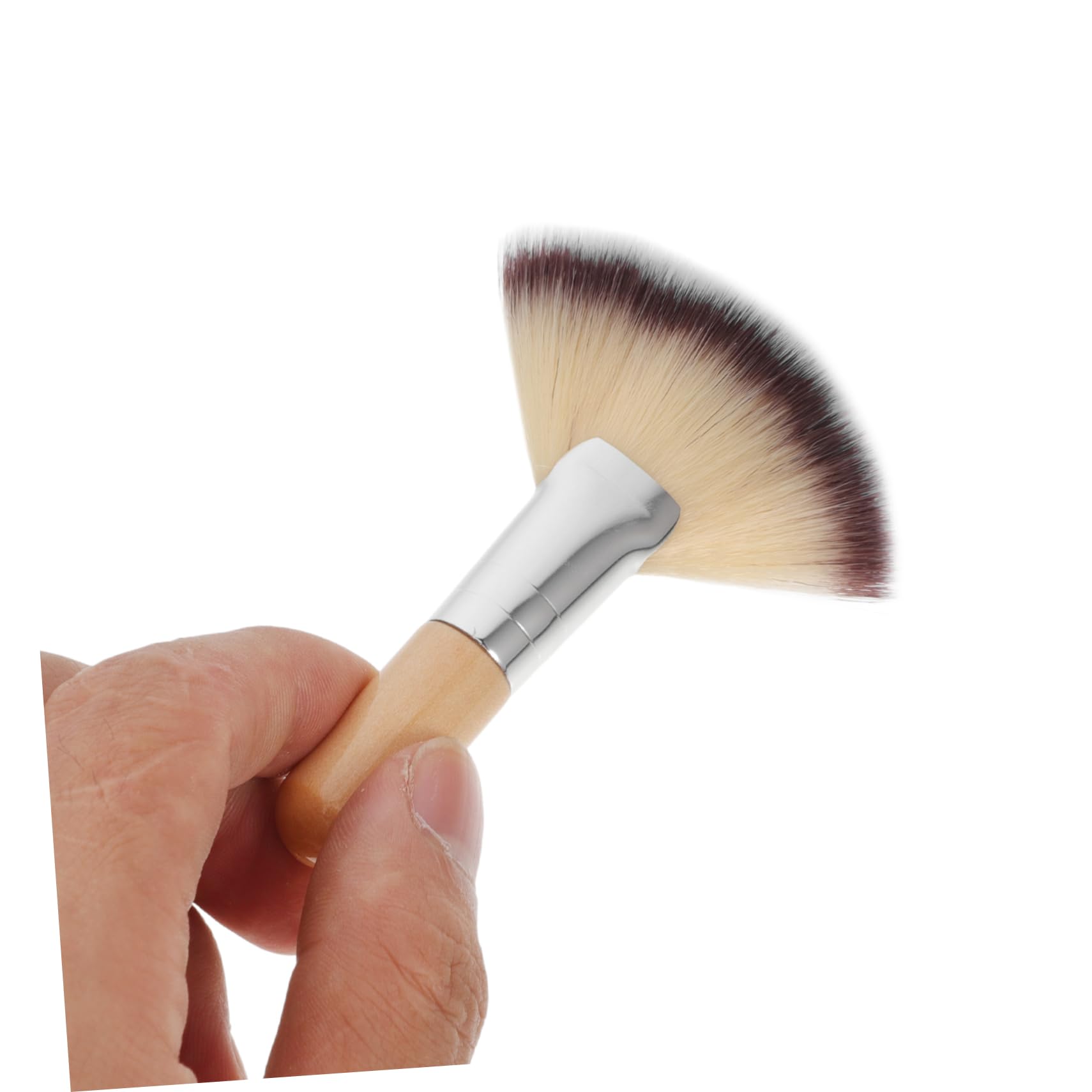 5 Set Di Pennelli Per Il Trucco Illuminanti Per Il Viso Set Di Pennelli Per Il Trucco A Ventaglio Morbidi Densi Setosi Delicati Sulla Pelle 4 Pezzi*5