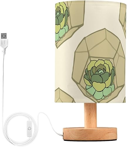 FRODOTGV Cactus Led Night Light Table Side Lamp Elegant Lights for Night Vision Farm Bathroom End Table Desk Lights Bedside Lamp