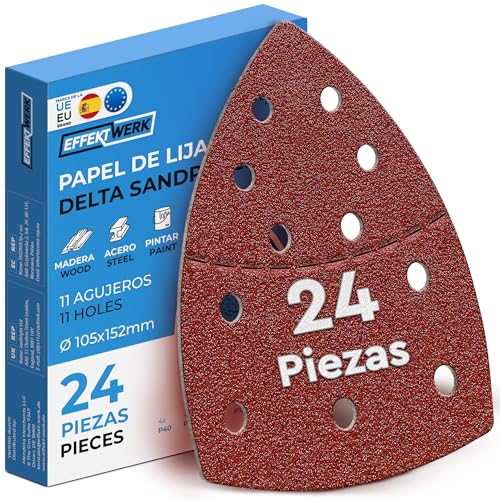Set De 10 Hojas De Lija Para Lijadoras Orbitales | Bosch DIY