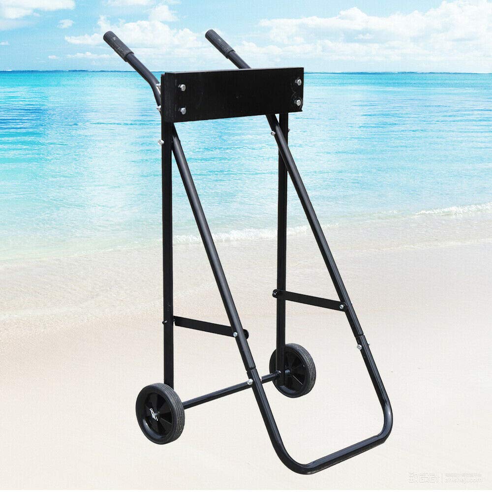 WUPYI2018 Outboard Engine Stand,70KG Outboard Motor Engine Trolley
