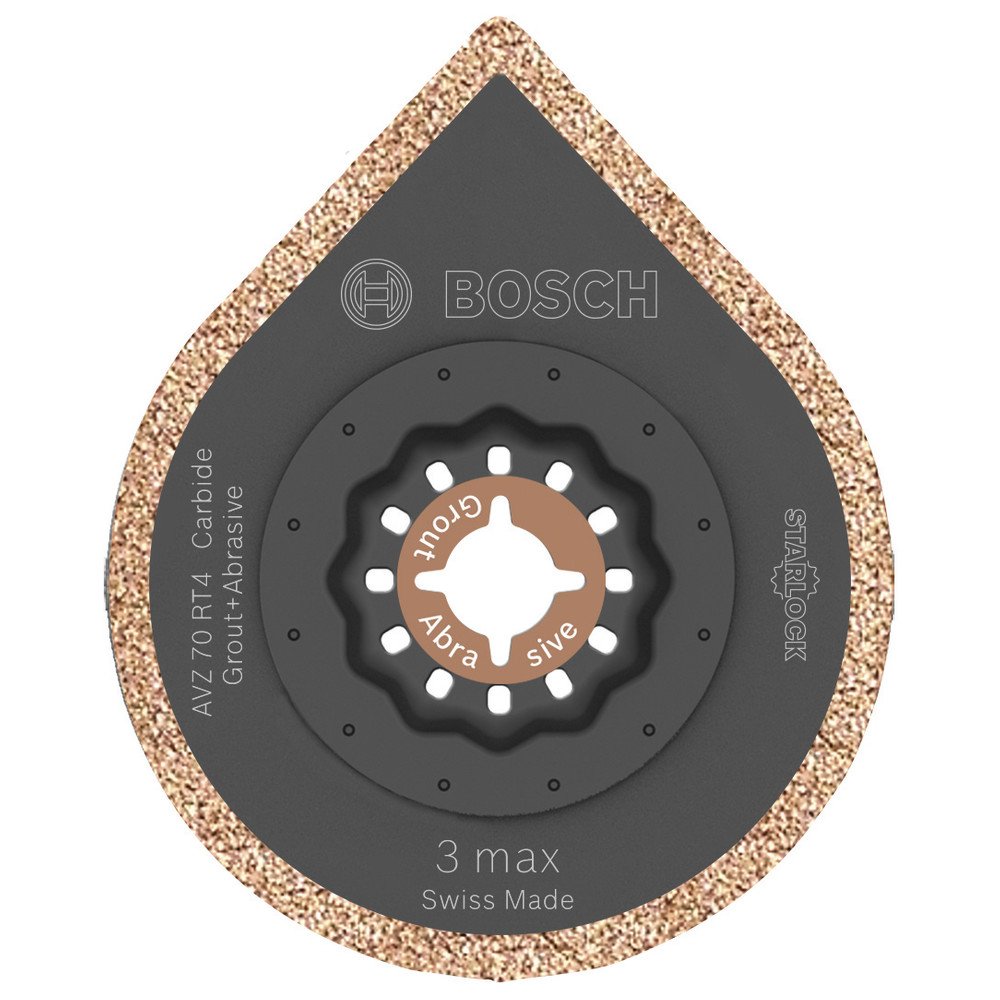 Bosch Professional 3 max für Multifunktionswerkzeuge Starlock (AVZ 70 RT4)