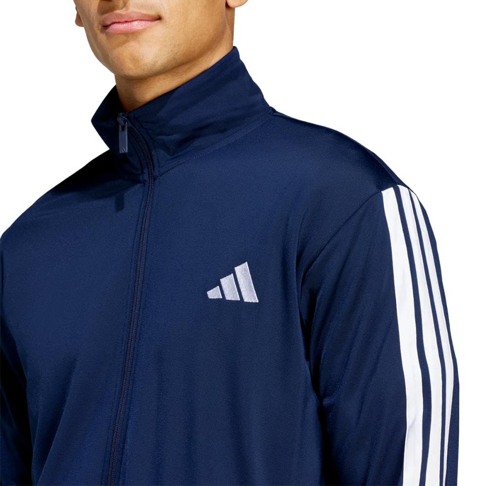 adidas Uomo Sportswear Basic 3 Stripes Tricot Tracksuit