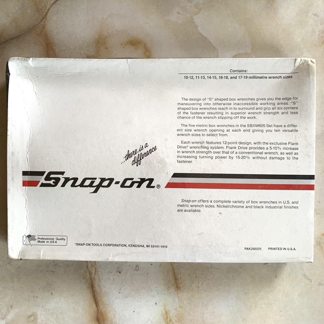 Amazon | スナップオン snap on S字 メガネ レンチ | メガネレンチ