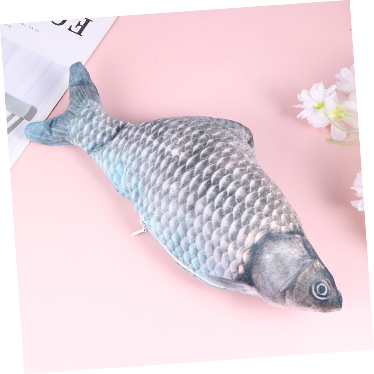 FOMIYES 3stücke USB Wiederaufladbares Spielzeug Für Katzen Elektrisches Jumping Fish Katzenspielzeug Plüsch Interaktives Kratzspielzeug Aktivität Und Spielverhaltens Crucian Style