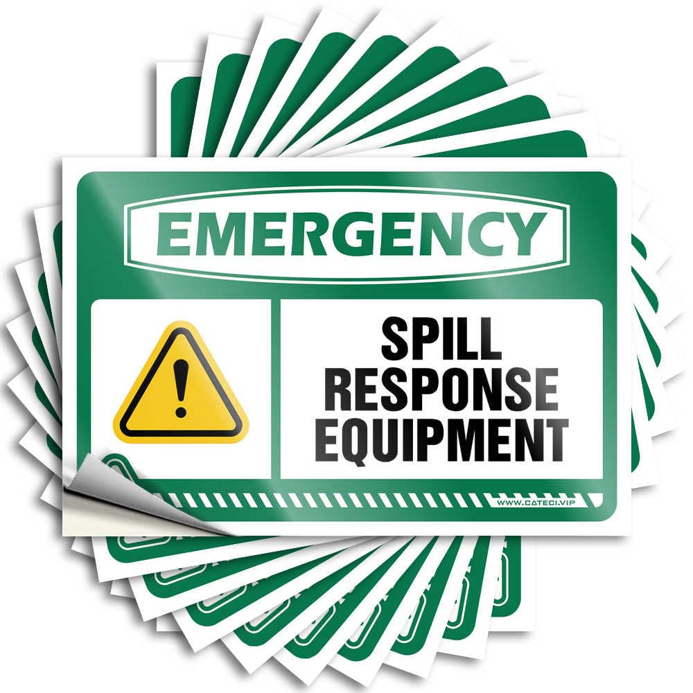 Funny Office Decor Smiley Face Sticker - Emergency Spill Response Equipment Removable Decal Window Easy Peel for Math(12X18CM)