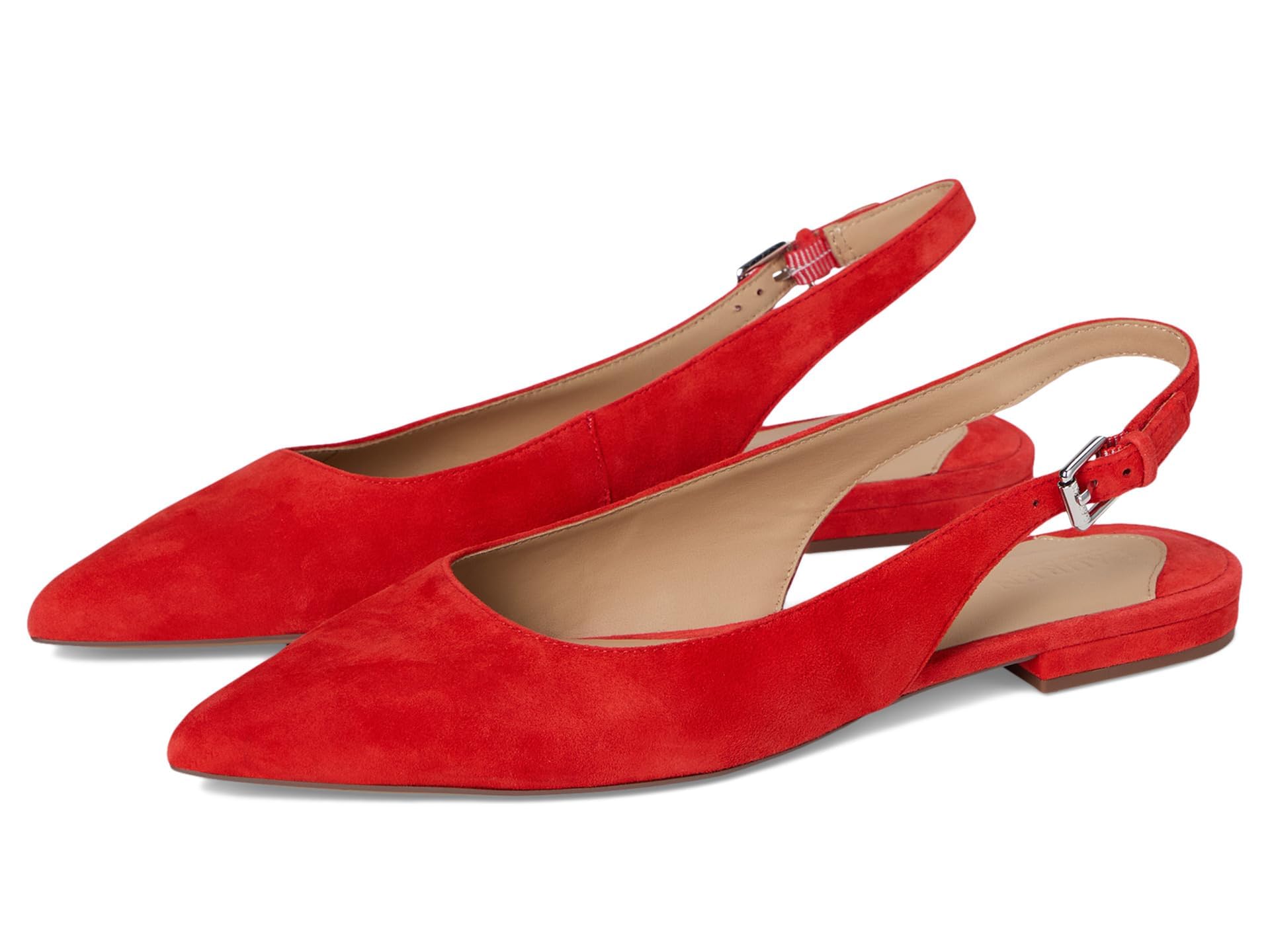 (取寄) ローレン ラルフローレン レディース ロンドン スエード スリングバック フラッツ Lauren Ralph Lauren women Londyn Suede Slingback Flat Bright Vermilion Lauren Ralph Lauren, Women, Londyn Suede Slingback Flat, Bright